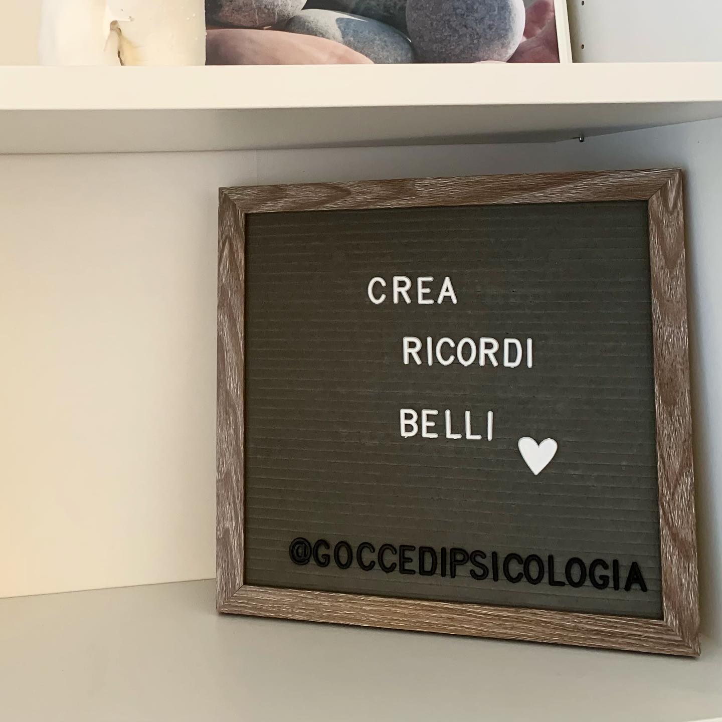 Crea ricordi belli